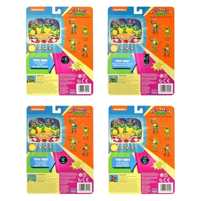 Teenage Mutant Ninja Turtles 4pk Cartoon Action Figures - Image 3