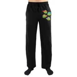 Teenage Mutant Ninja Turtles TMNT Four Brothers Print Men's Loungewear Lounge Pants