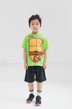 Teenage Mutant Ninja Turtles Raphael Graphic T-Shirt & Shorts Toddler To Big Kid