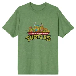 Teenage Mutant Ninja Turtles TMNT Classic Retro Cartoon Characters Men's Short Sleeve Shirt & Sleep Pants Set
