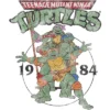 Men's Teenage Mutant Ninja Turtles 1984 Heroes Baseball Tee