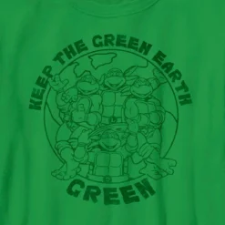 Boy's Teenage Mutant Ninja Turtles Keep The Earth Green T-Shirt
