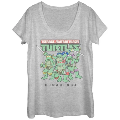 Women's Teenage Mutant Ninja Turtles Cowabunga Scoop Neck - Image 2