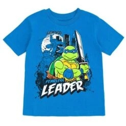 Teenage Mutant Ninja Turtles Leonardo Michelangelo Raphael Donatello 4 Pack T-Shirts Toddler To Big Kid
