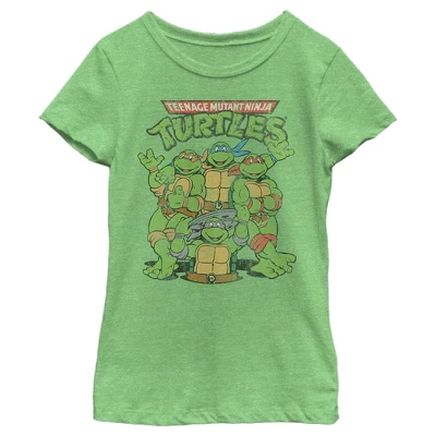 Girl's Teenage Mutant Ninja Turtles Best Friend Shot T-Shirt - Image 3