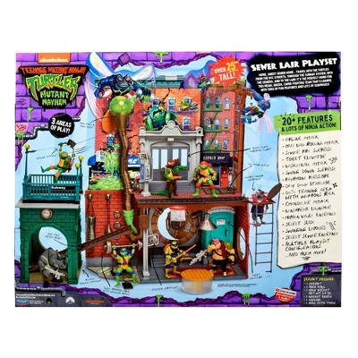 Teenage Mutant Ninja Turtles: Mutant Mayhem Sewer Lair Playset - Image 7