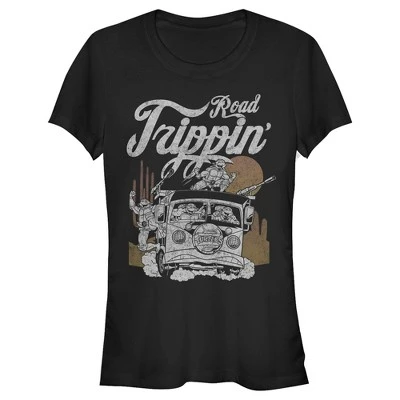 Junior's Teenage Mutant Ninja Turtles Distressed Road Trippin' T-Shirt - Image 3