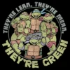 Women's Teenage Mutant Ninja Turtles They're Lean, They're Green T-Shirt