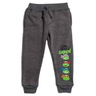Teenage Mutant Ninja Turtles Leonardo Michelangelo Raphael Fleece 2 Pack Jogger Pants Little Kid To Big Kid - Image 2