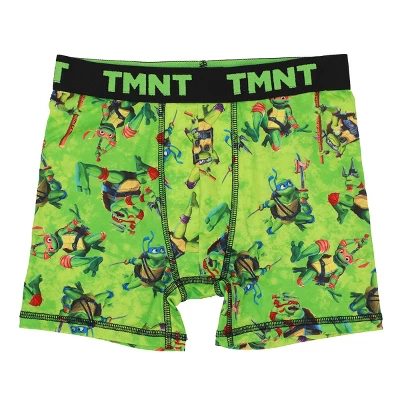 Youth Boys Teenage Mutant Ninja Turtles Boxer Brief Underwear 5-Pack - Image 5