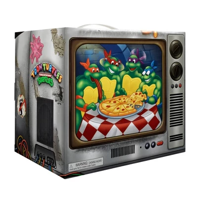 Teenage Mutant Ninja Turtles 4pk Cartoon Action Figures - Image 6