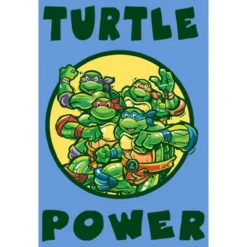 Boy's Teenage Mutant Ninja Turtles Turtle Power Circle Performance Tee