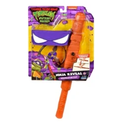 Teenage Mutant Ninja Turtles: Mutant Mayhem Ninja Reveal Donatello's Bo Staff And Role Play Set