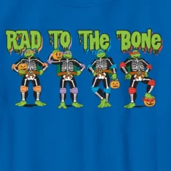 Boy's Teenage Mutant Ninja Turtles Halloween Rad To The Bone T-Shirt